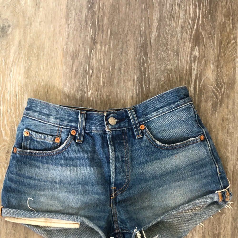 Levi denim shorts